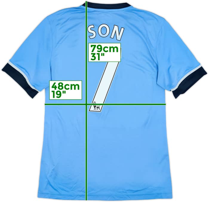 2015-16 Tottenham Away Shirt Son #7 - 9/10 - (L)