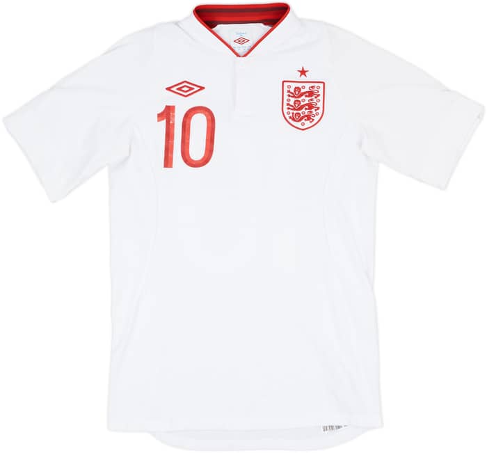 2012-13 England Home Shirt Rooney #10 - 5/10 - (S)