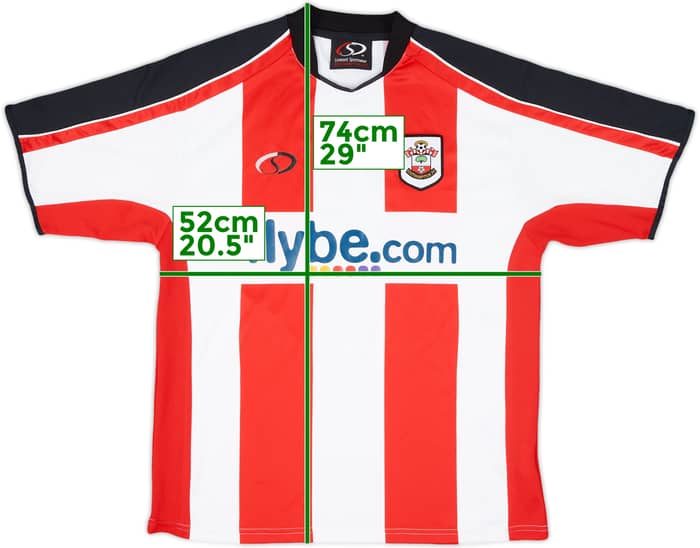 2006-08 Southampton Home Shirt Skacel #7 - 6/10 - (M)