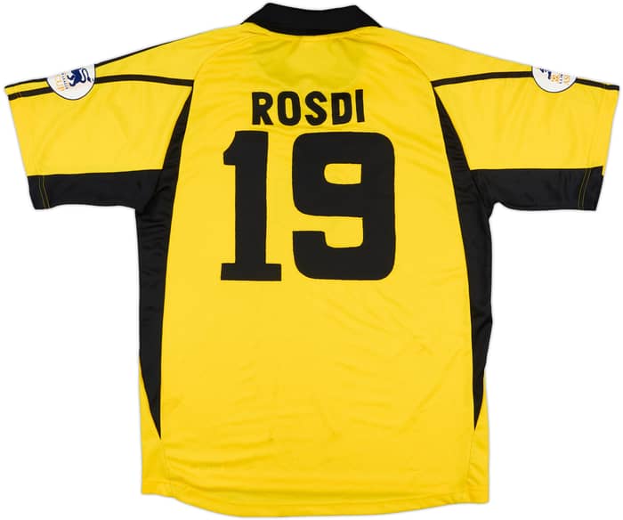 2003 Malaysia Match Issue Home Shirt Rosdi #19