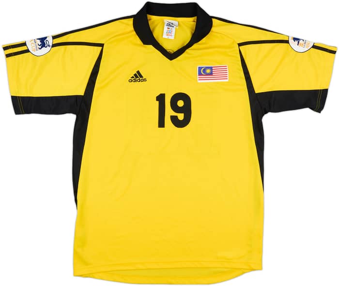 2003 Malaysia Match Issue Home Shirt Rosdi #19