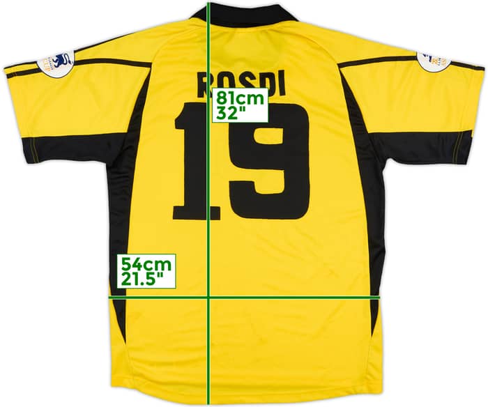 2003 Malaysia Match Issue Home Shirt Rosdi #19