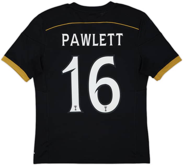 2014-15 Aberdeen Away Shirt Pawlett #16 - 7/10 - (XL.Boys)