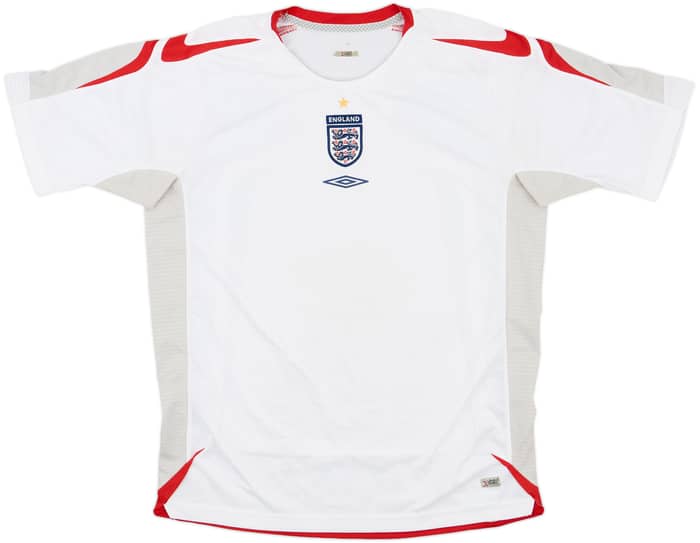 2007-09 England Umbro Training Shirt - 8/10 - (L)