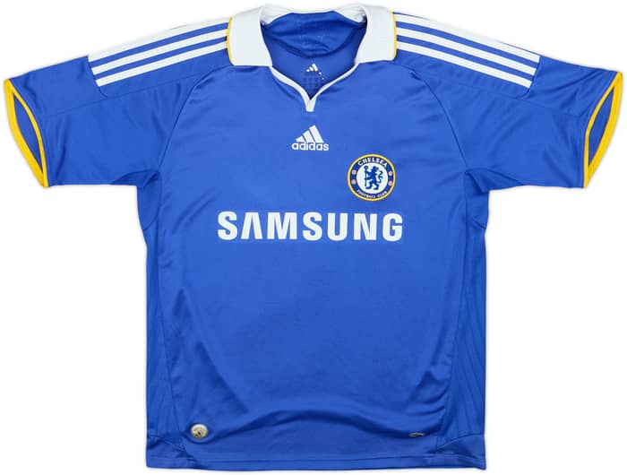 2008-09 Chelsea Home Shirt Lampard #8 - 6/10 - (XL.Boys)