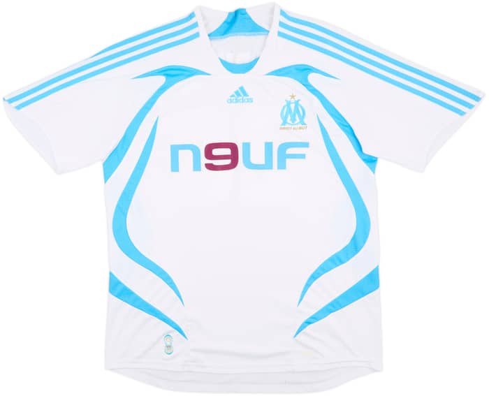2007-08 Olympique Marseille Home Shirt Valbuena #28 - 7/10 - (L)
