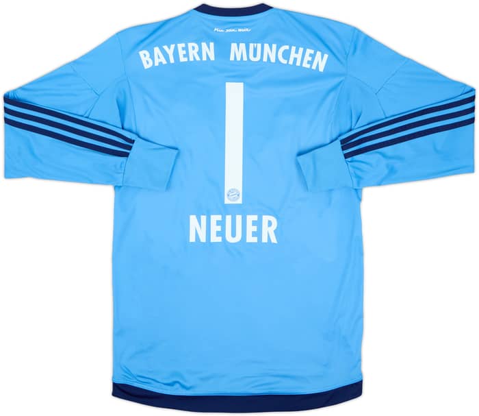 2015-16 Bayern Munich GK Shirt Neuer #1 - 9/10 - (S)