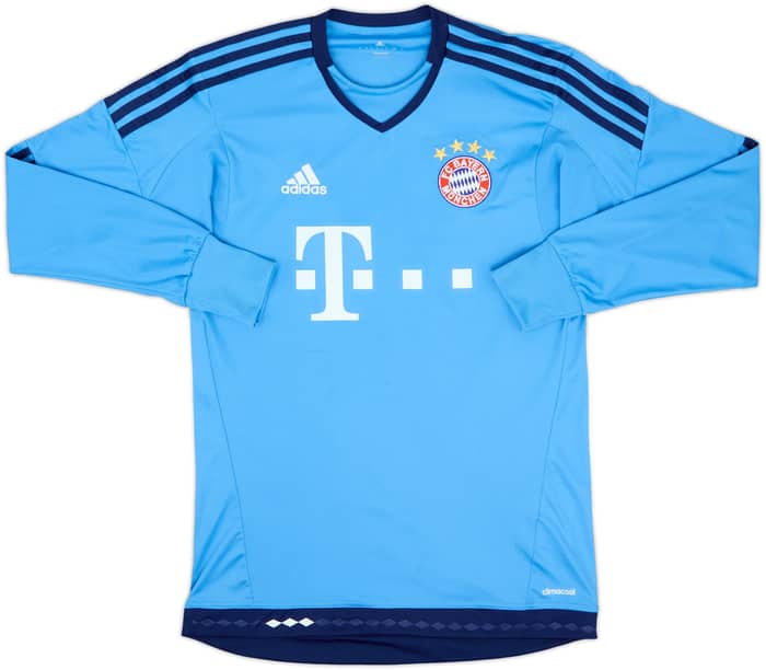 2015-16 Bayern Munich GK Shirt Neuer #1 - 9/10 - (S)