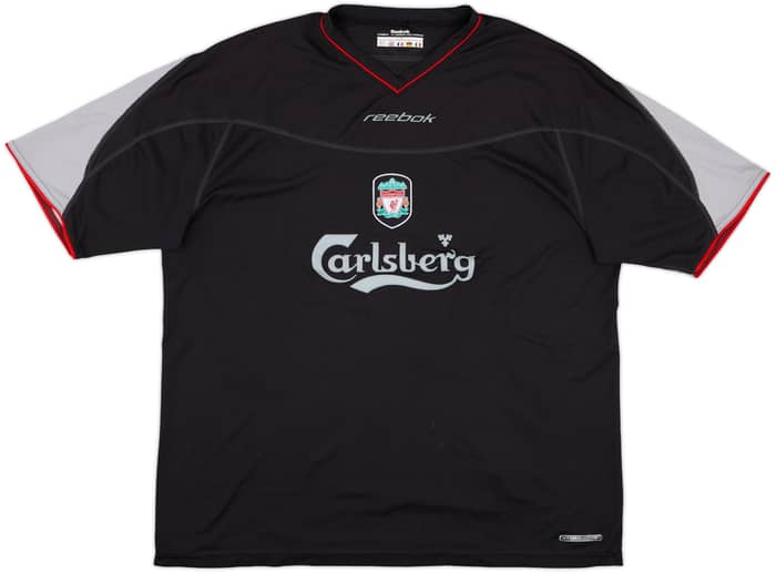 2002-04 Liverpool Away Shirt Gerrard #17 - 9/10 - (XL)