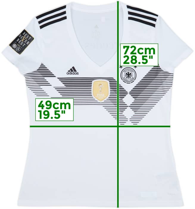 2018-19 Germany Home Shirt - 8/10 - (Women's XL)