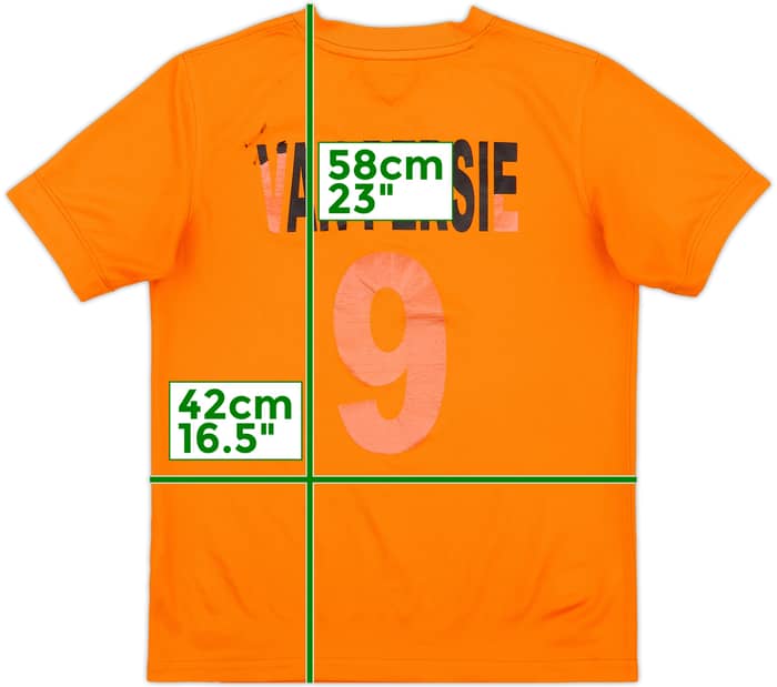 2014-15 Netherlands Home Shirt Van Persie #9 - 6/10 - (M.Boys)
