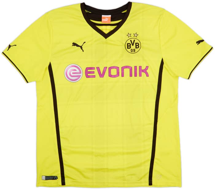 2013-14 Borussia Dortmund Home Shirt #13 - 7/10 - (XL)