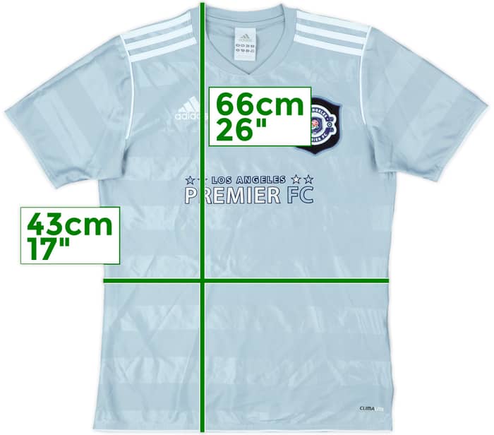 2011 LA Premier Training Shirt #17 - 9/10 - (L.Boys)