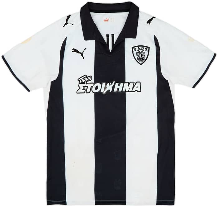 2010-11 PAOK Home Shirt Filomeno #31 - 5/10 - (S)