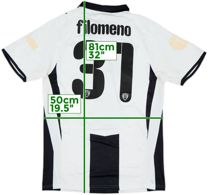 2010-11 PAOK Home Shirt Filomeno #31 - 5/10 - (S)