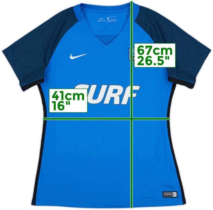 2017-18 Inland Empire Nike Training Shirt #15 - 9/10 - (Women's M)