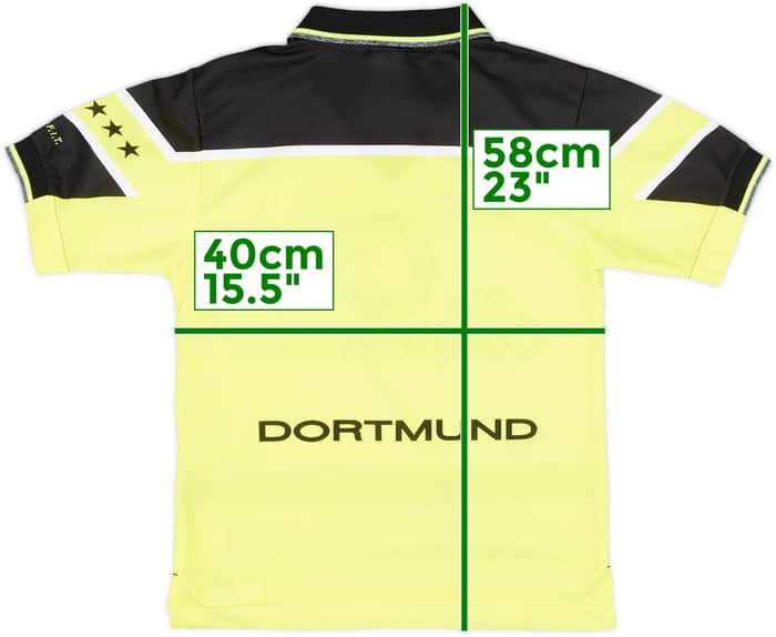 1997-98 Borussia Dortmund Home Shirt - 9/10 - (S.Boys)