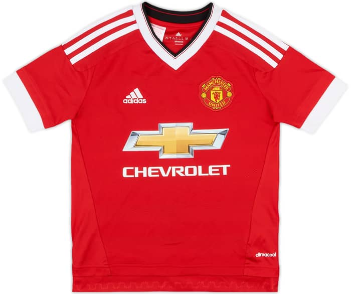2015-16 Manchester United Home Shirt Rooney #10 - 10/10 - (S.Boys)