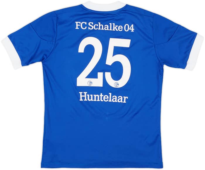 2012-14 Schalke Home Shirt Huntelaar #25 - 6/10 - (M.Boys)
