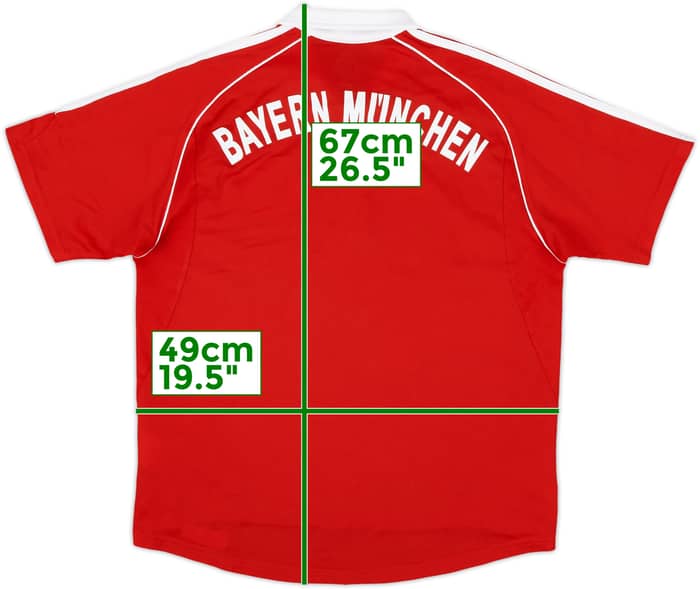 2006-07 Bayern Munich Home Shirt - 9/10 - (L.Boys)