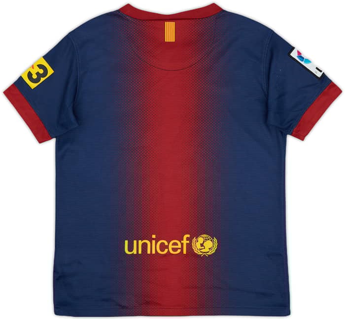 2012-13 Barcelona Home Shirt - 9/10 - (S.Boys)