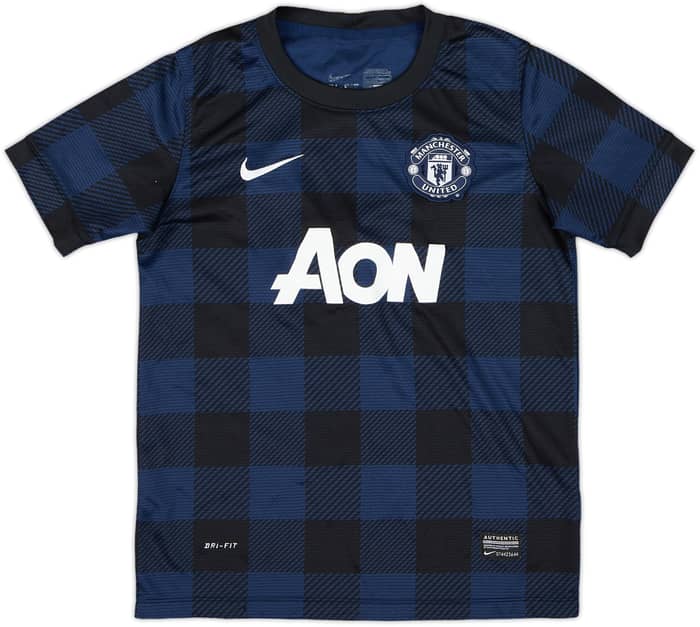 2013-14 Manchester United Away Shirt - 8/10 - (M.Boys)