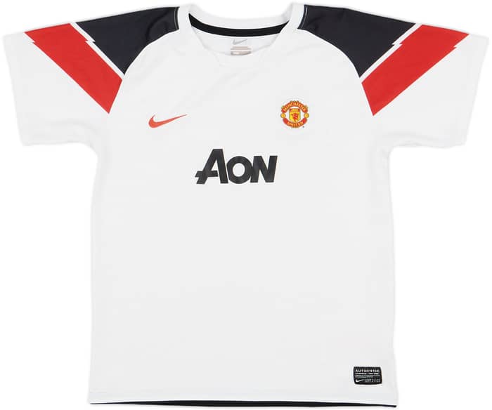 2010-12 ManchesterUnited Away Shirt - 7/10 - (7-8 Years)