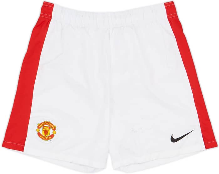 2009-10 Manchester United Home Shorts - 6/10 - (M.Boys)