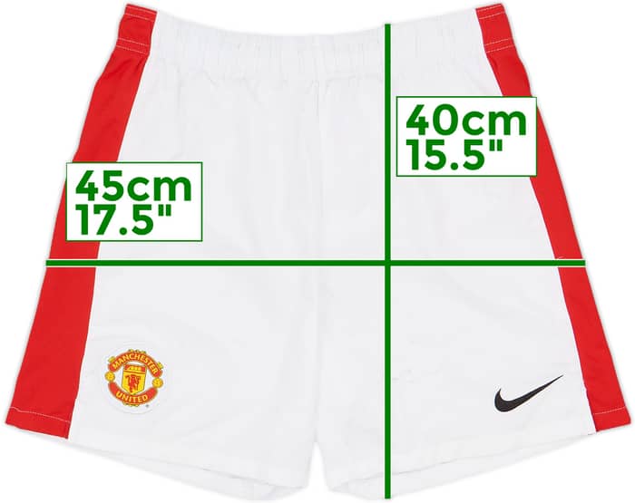 2009-10 Manchester United Home Shorts - 6/10 - (M.Boys)