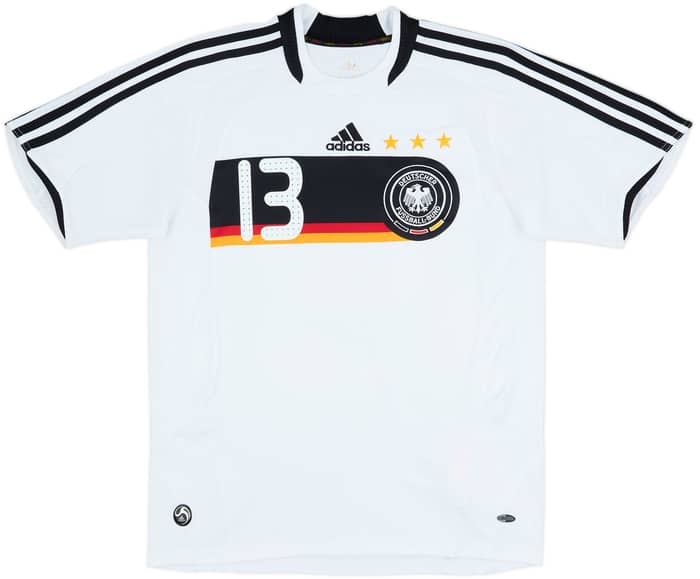2008-09 Germany Home Shirt Ballack #13 - 8/10 - (L.Boys)