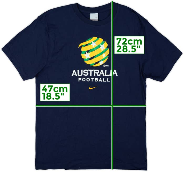 2006-07 Australia Nike Cotton Tee - 6/10 - (L)