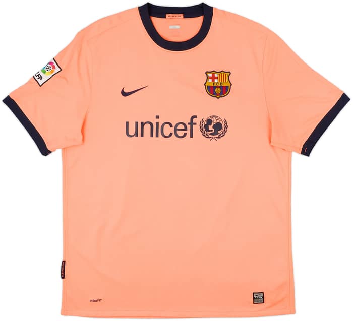 2009-10 Barcelona Away Shirt Ibrahimovic #9 - 8/10 - (XL)