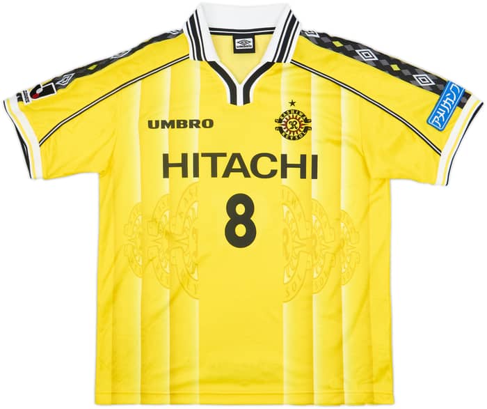 1999-01 Kashiwa Reysol Home Shirt #8 (Stoichkov) - 8/10 - (L/XL)