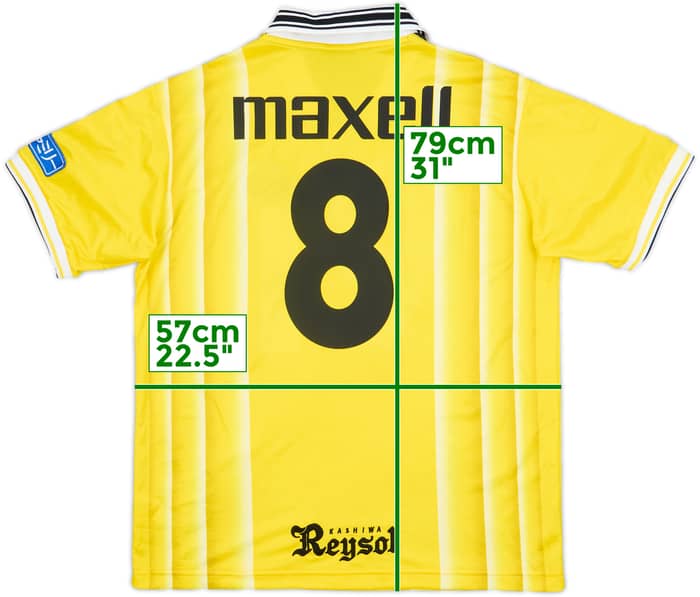 1999-01 Kashiwa Reysol Home Shirt #8 (Stoichkov) - 8/10 - (L/XL)