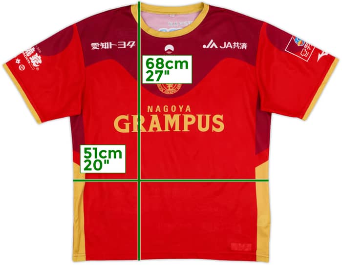 2019 Nagoya Grampus Eight x Beams Stadium Shirt - 10/10 - (L)