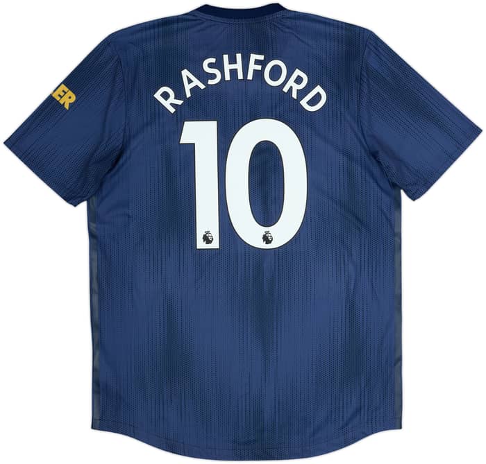 2018-19 Manchester United Player Issue Third Shirt Rashford #10 - 10/10 - (L/XL)