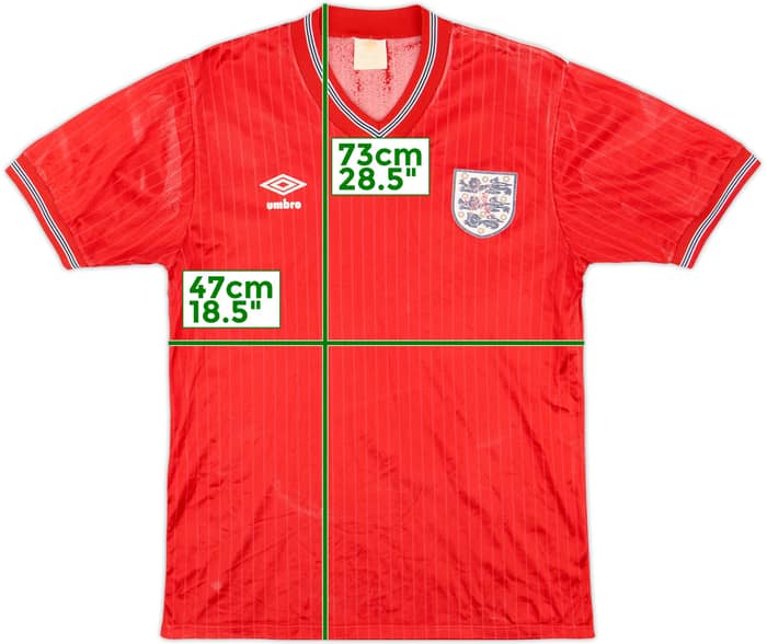 1984-87 England Away Shirt - 6/10 - (M)