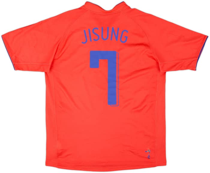 2006-08 South Korea Home Shirt Ji Sung #7 - 7/10 - (L)