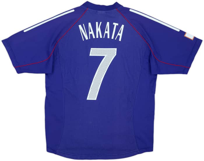 2002-04 Japan Home Shirt Nakata #7 - 9/10 - (M)
