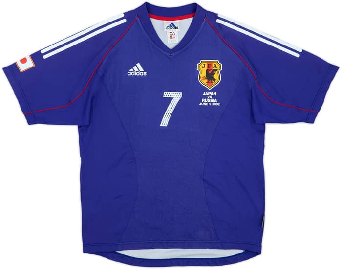 2002-04 Japan Home Shirt Nakata #7 - 9/10 - (M)