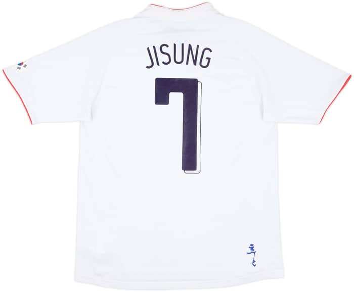 2006-08 South Korea Away Shirt Ji-Sung #7 - 7/10 - (L)