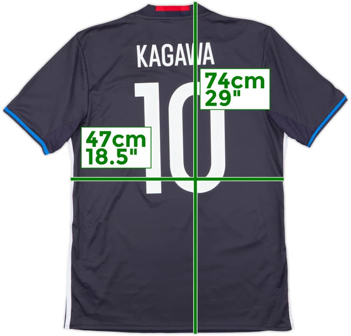 2016-17 Japan Home Shirt Kagawa #10 - 8/10 - (M)