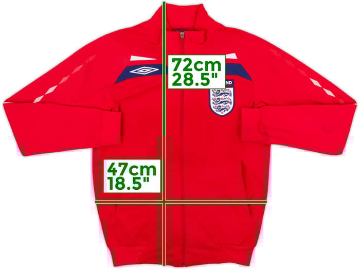 2008-10 England Umbro Track Jacket - 5/10 - (S)