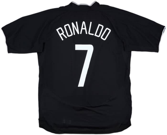 2003-05 Manchester United Away Shirt Ronaldo #7 - 6/10 - (L)