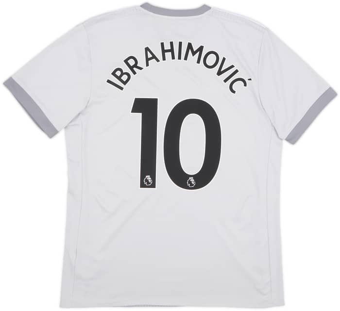 2017-18 Manchester United Third Shirt Ibrahimovic #10 - 8/10 - (L)