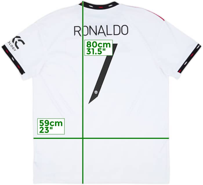 2022-23 Manchester United Away Shirt Ronaldo #7 - 10/10 - (XL)