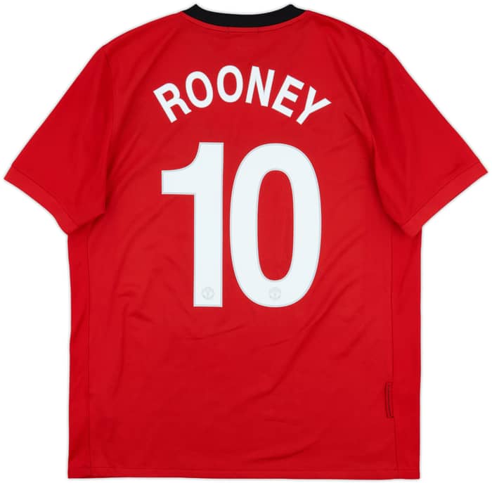 2009-10 Manchester United Home Shirt Rooney #10 - 6/10 - (L)