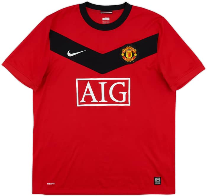 2009-10 Manchester United Home Shirt Rooney #10 - 6/10 - (L)