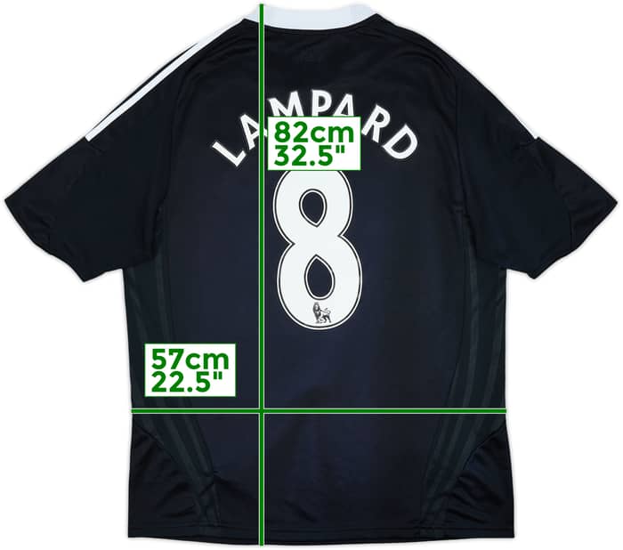 2008-09 Chelsea Away Shirt Lampard #8 - 8/10 - (XL)