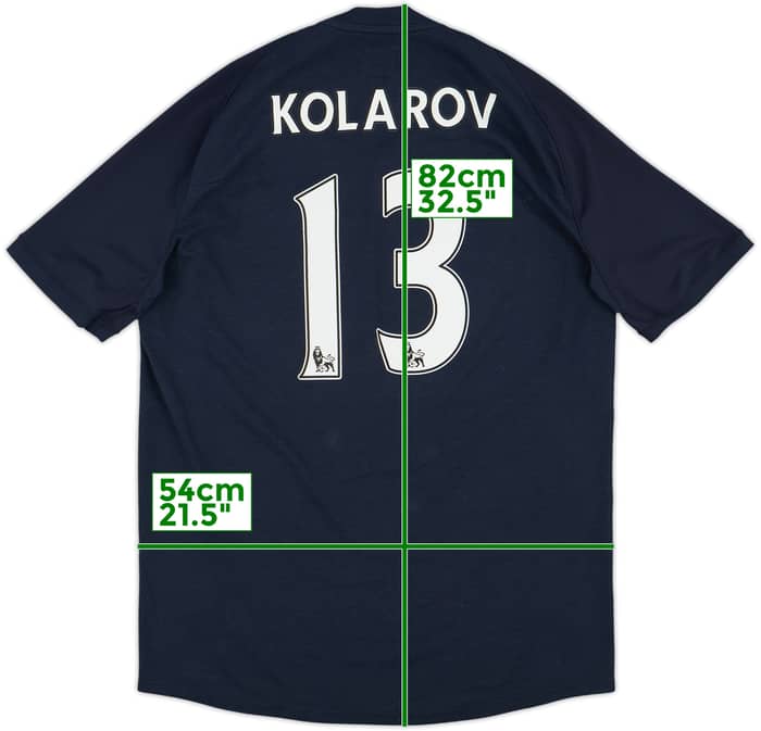2010-12 Manchester City Away Shirt Kolarov #13 - 9/10 - (L)